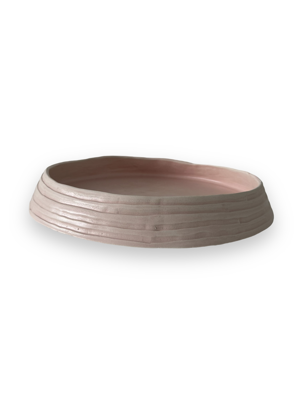 Ceramic Serving Flat Bowl