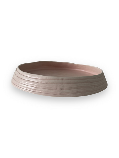 Ceramic Serving Flat Bowl