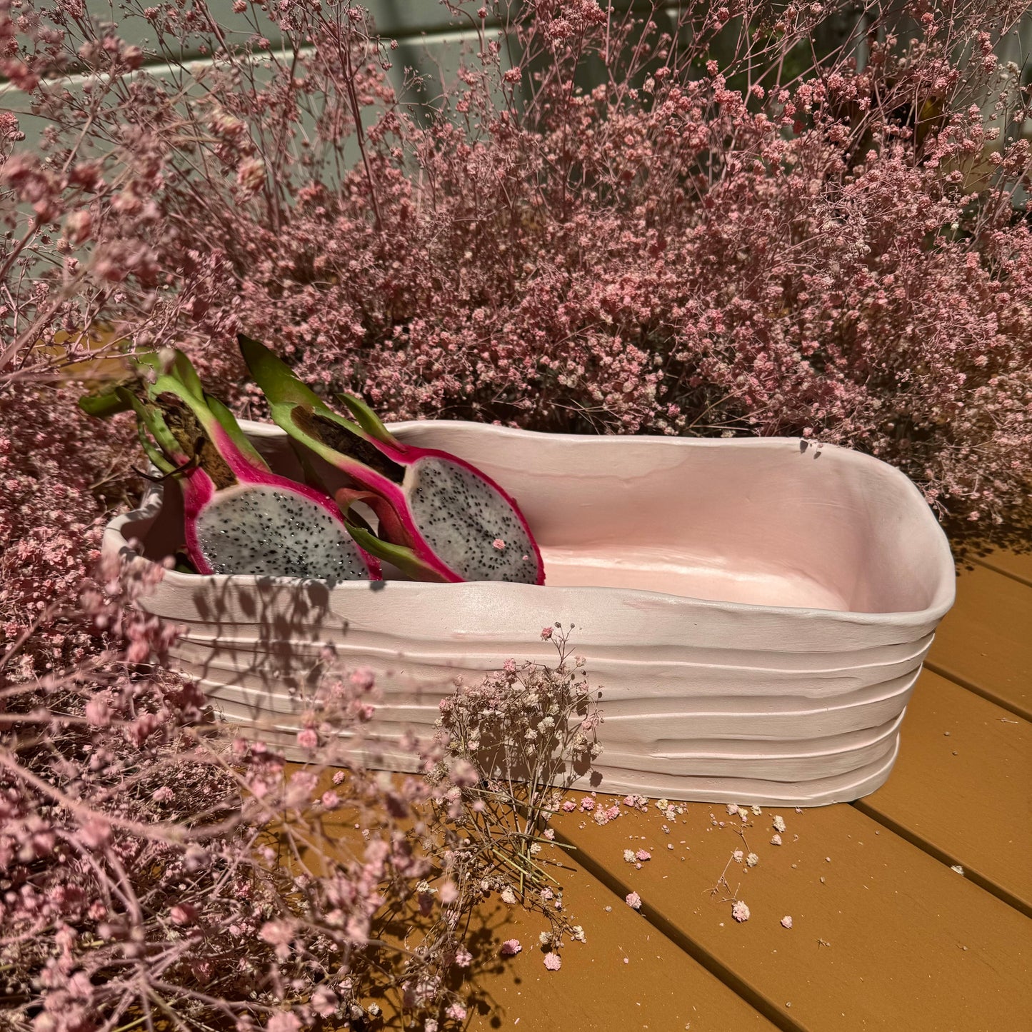 Ceramic Oval Serving Bowl