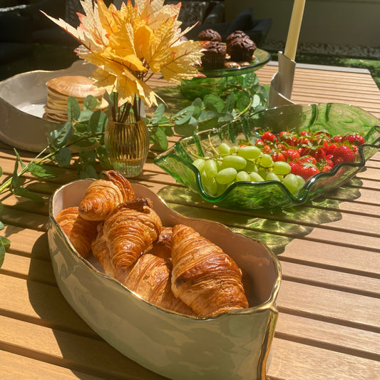 Ceramic Oval Serving Bowl