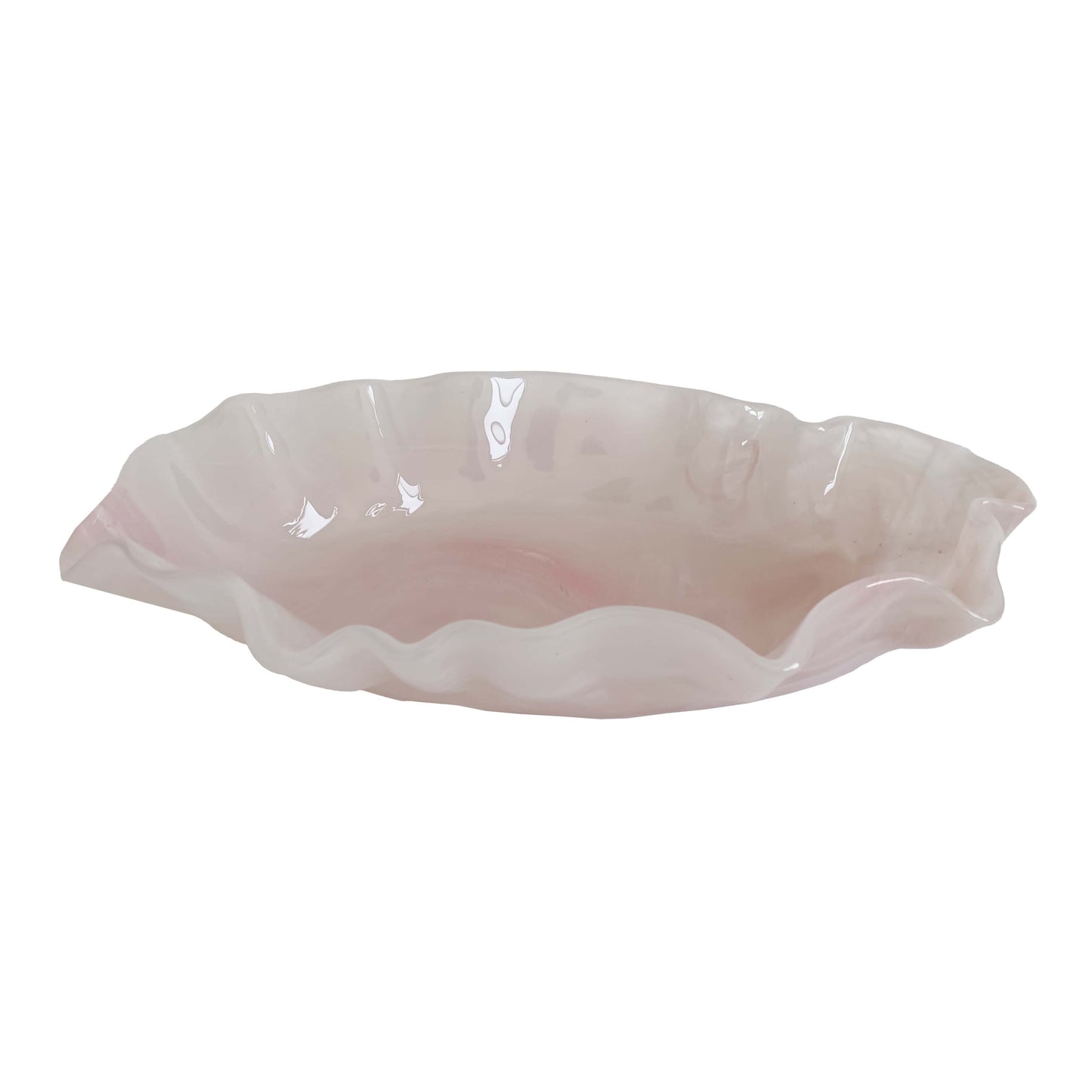 Murano Glass Oval Serving Bowl