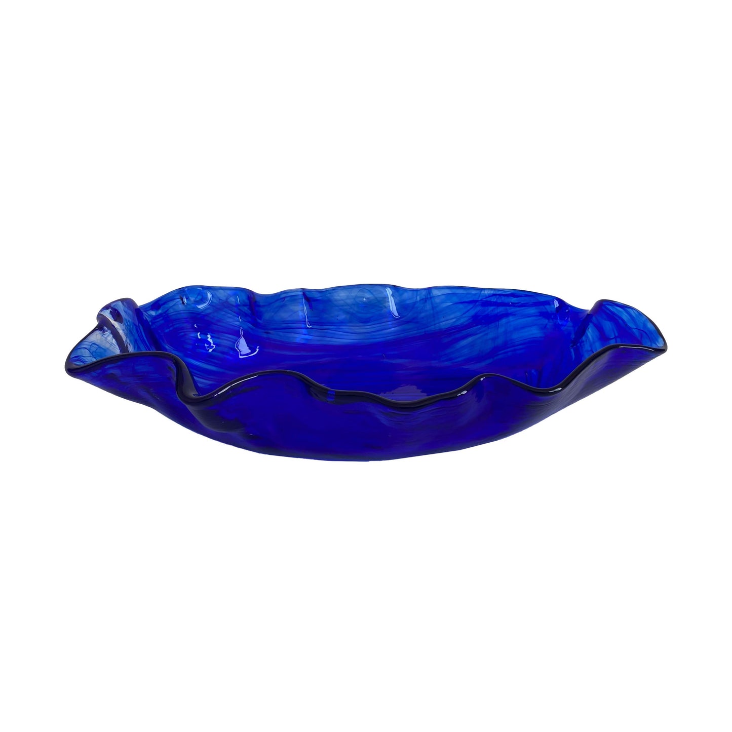 Murano Glass Oval Serving Bowl
