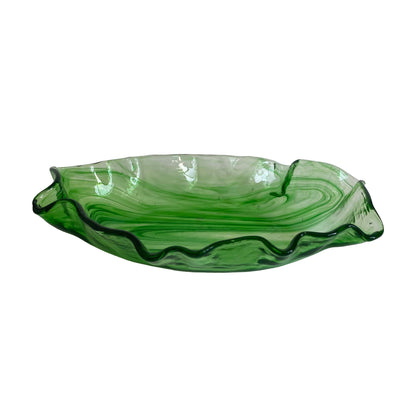 Murano Glass Oval Serving Bowl
