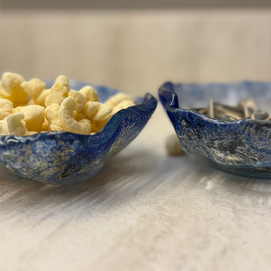 Glass Snack Bowl