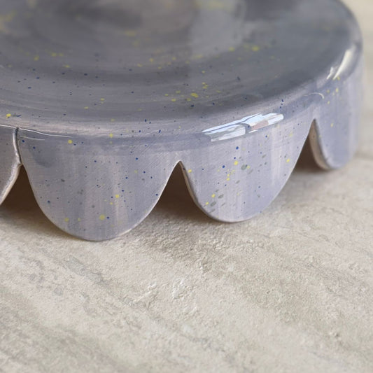 Ceramic Upside Down Cake stand