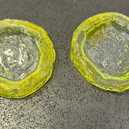 Glass ashtrays