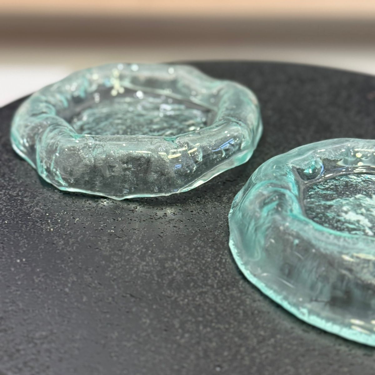 Glass ashtrays